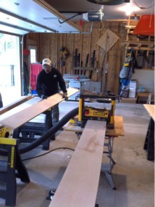 Milling maple for trim accents