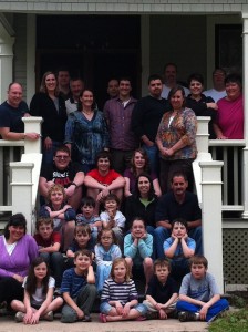 A small portion of my family - Easter 2012