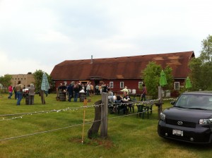 Cook out at the Shitty Barn