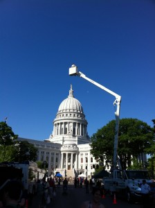 Fun perspective from the MG&E personel on Safety Saturday